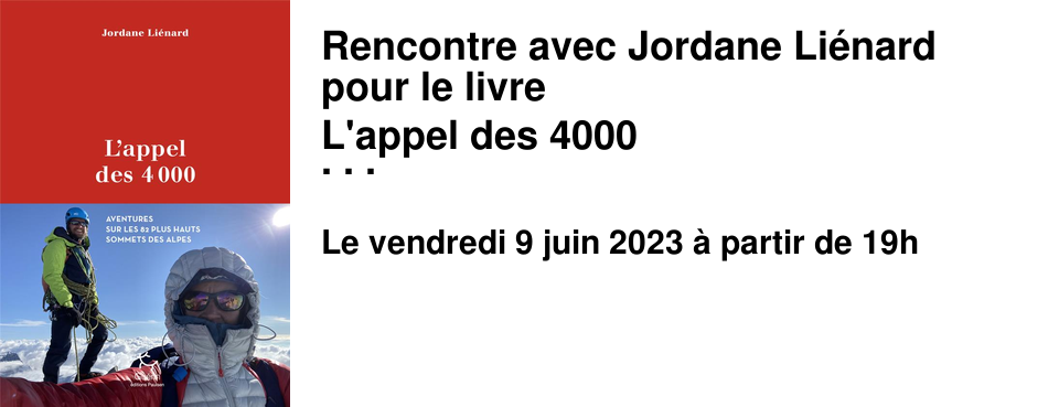 Rencontre avec Jordane Li�nard pour le livre L'appel des 4000 � la Librairie les Beaux Titres