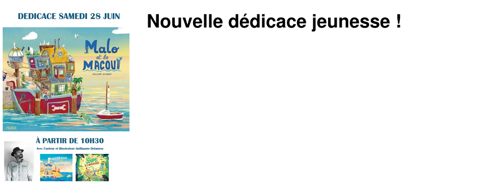 Nouvelle d�dicace jeunesse ! 